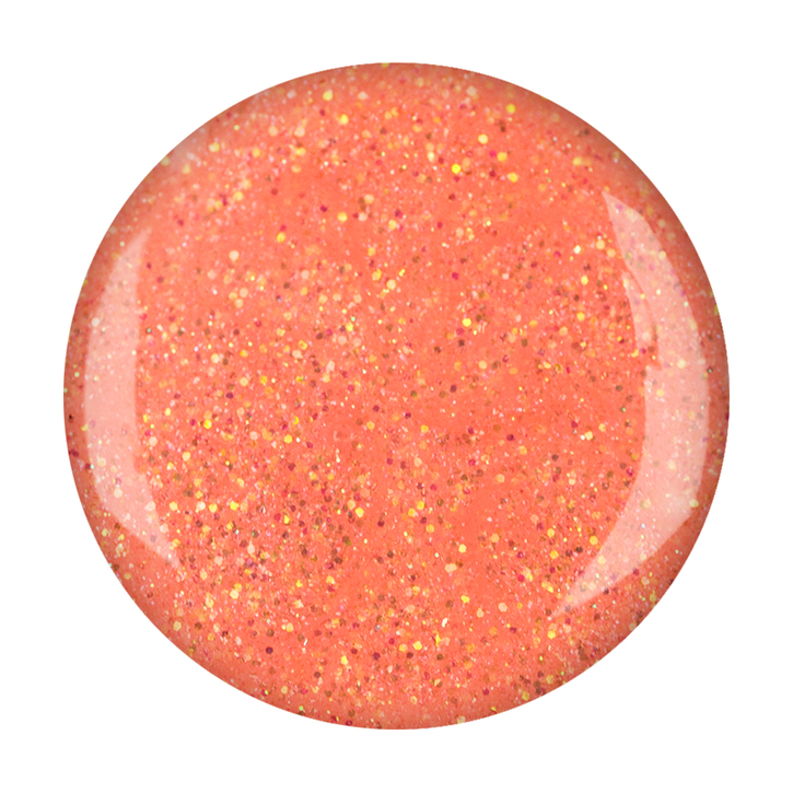 glimmer gel peach pop