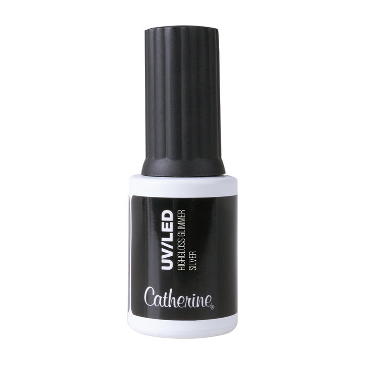 UV/LED Highgloss Glimmer silver, 8 ml