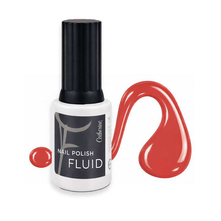 UV/LED nail polish fluid scarlet haze