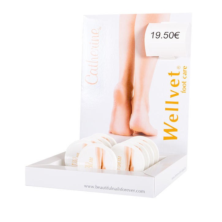 Verkaufsdisplay<br>Wellvet Deo Cream