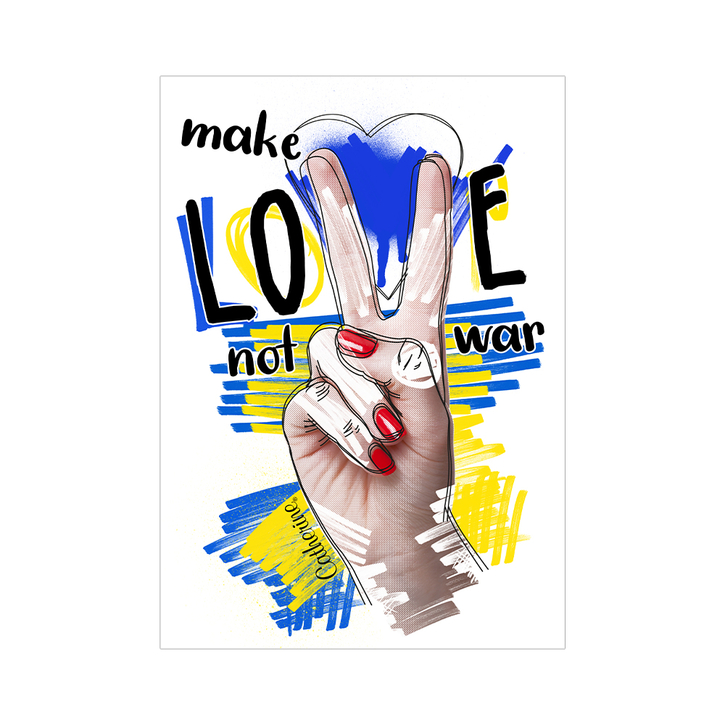 Werbeposter<br>Make Love, Not War