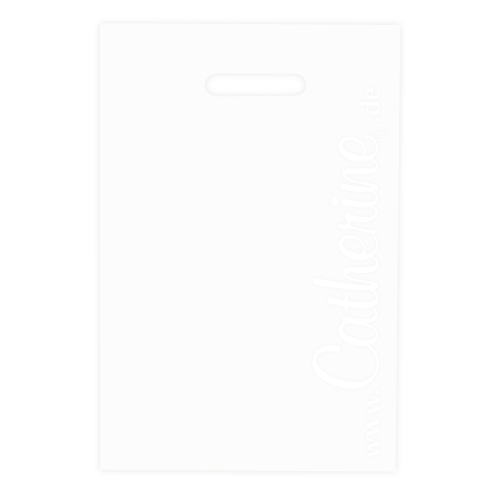 Tragetasche transparent<br>mit Logo