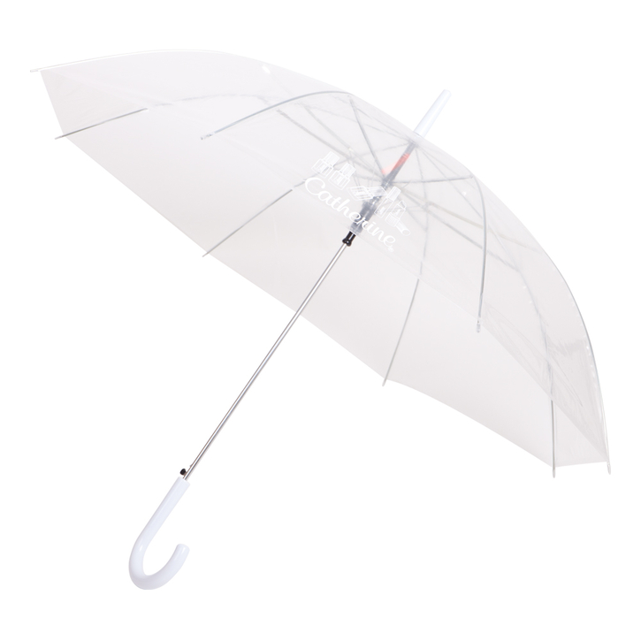 Regenschirm<br>transparent Regenschirm<br>transparent