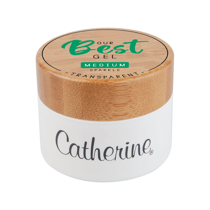 Our Best Gel Medium Tiegel<br>sparkle transparent