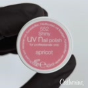 vernis à ongles UV/LED brillant abricot