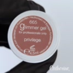 třpytivý gel privilege