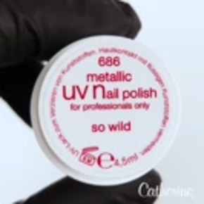 μεταλλικό βερνίκι νυχιών UV/LED so wild