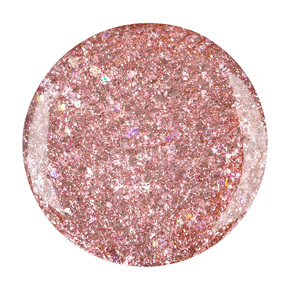 glimmer gel<br>rosé crystal