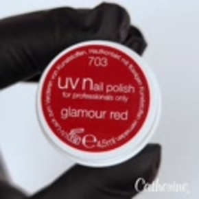 Vernis à ongles UV/LED rouge glamour