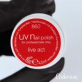 UV/LED nail polish live act