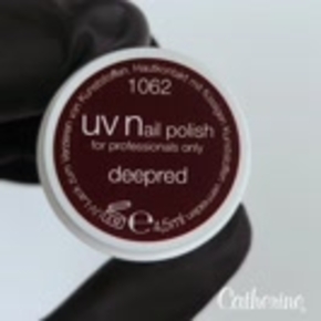 UV/LED lak na nehty deepred