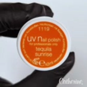 UV/LED nail polish tequila sunrise