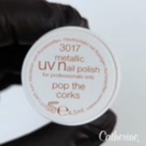металлический UV лак для ногтей взрывай пробки