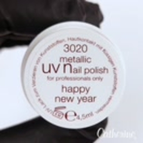μεταλλικό UV/LED βερνίκι νυχιών happy new year