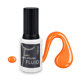 UV/LED nail polish fluid peach inferno