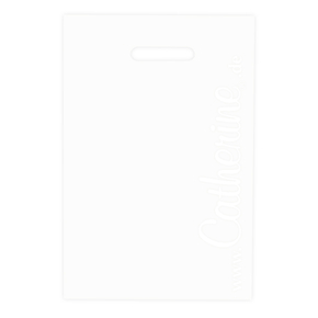 Tragetasche transparent<br>mit Logo