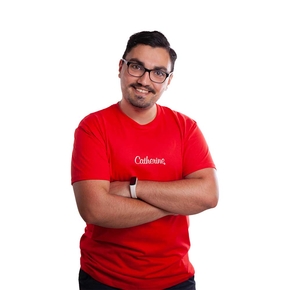 Shirt unisex red, Gr. 3XL